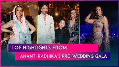 Shah Rukh Khan's 'Naatu Naatu' Dance; Aditya Roy Kapur-Ananya Panday's Viral Photo - Highlights From Anant Ambani's Pre-Wedding Event